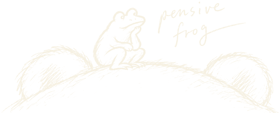 Pensive Frog studio